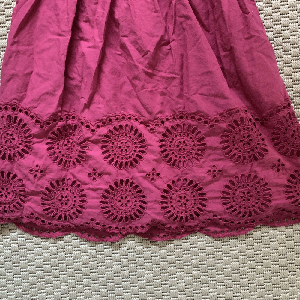 š„FINAL SALE: Gap Raspberry Embroidered Girls Dress - Picture 5 of 8